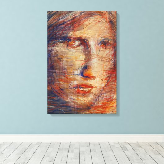 Toile Heure venteuse (Insitu (Plancher de Bois))