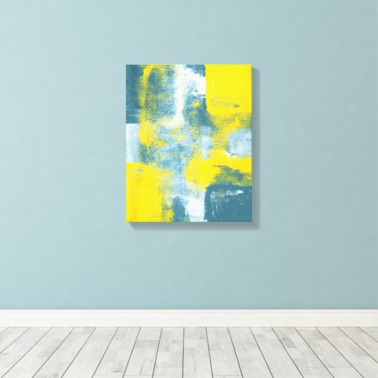 Toile Heure vol no 2 (Insitu (Plancher de Bois))