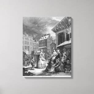 Toile Heures du jour, matin, 1738