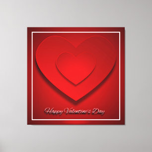 TOILE HEUREUSE SAINTE-VALENTIN !