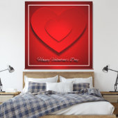 TOILE HEUREUSE SAINTE-VALENTIN ! (Insitu(Chambre))