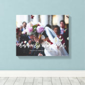 Toile Heureusement après la superposition moderne photo (Insitu (Plancher de Bois))