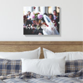 Toile Heureusement après la superposition moderne photo (Insitu(Chambre))