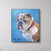 Toile "Heureux ?" (Recto)