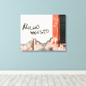 Toile Heureux de vous rencontrer  (Insitu (Plancher de Bois))