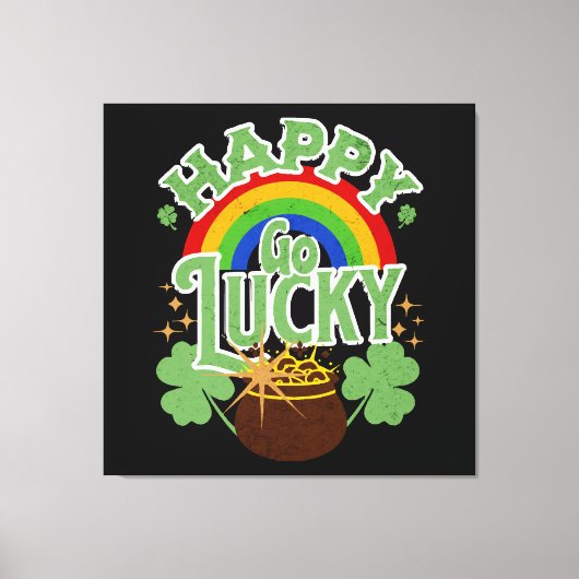 Toile Heureux Go Lucky (Recto)
