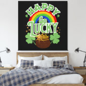 Toile Heureux Go Lucky (Insitu(Chambre))
