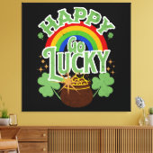 Toile Heureux Go Lucky (Insitu(Salon))