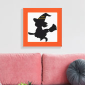 TOILE "HEUREUX HALLOWEEN" PETIT TÉMOIN (Insitu(Salon))