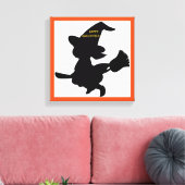 TOILE "HEUREUX HALLOWEEN" PETIT TÉMOIN (Insitu(Salon))