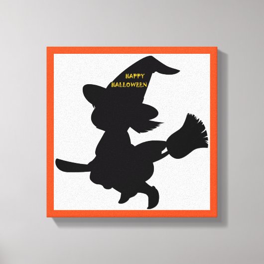 TOILE "HEUREUX HALLOWEEN" PETIT TÉMOIN (Recto)