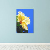 Toile Hibiscus hawaïen (Insitu (Plancher de Bois))