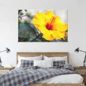 Toile Hibiscus jaune (Insitu(Chambre))