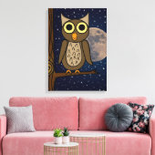 Toile hibou (Insitu(Salon))