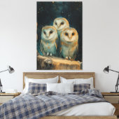 Toile Hiboux de nuit (Insitu(Chambre))