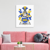 Toile Hickey Family Crest (Insitu(Salon))