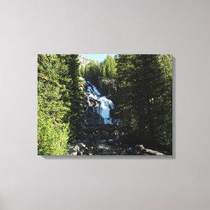 Toile Hidden Falls dans le parc national de Grand Teton