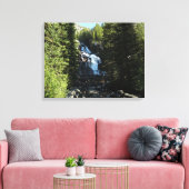 Toile Hidden Falls dans le parc national du Grand Teton (Insitu(Salon))