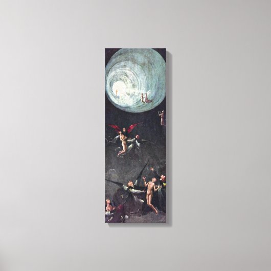 Toile Hieronymus Bosch - Ascent du bienheureux (Recto)