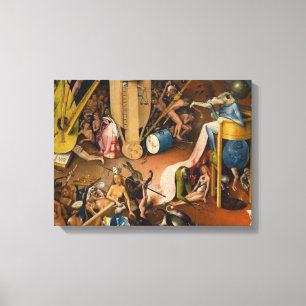 Toile Hieronymus Bosch-Le Jardin de l'Enfer