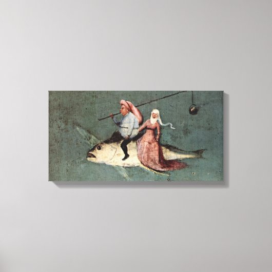 Toile Hieronymus Bosch - Tentation de Saint Antoine (Recto)