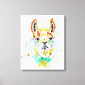 Toile Hifi Llama - portrait (Recto)