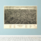 Toile High Point, Caroline du Nord (1913) (Insitu (Plancher de Bois))