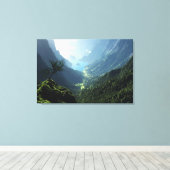 Toile Highland Spring (Triptych) (Insitu (Plancher de Bois))