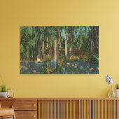 Toile Highlands County, FL - Vue sur Highlands Hammock (Insitu(Salon))