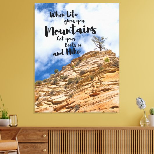 Toile Hiking adventure (Insitu(Salon))