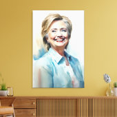 Toile Hillary Clinton FFFFA [Personnages célèbres Art] (Insitu(Salon))