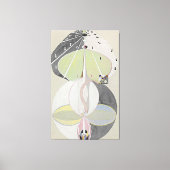 Toile Hilma af Klint - Arbre de la connaissance (Recto)