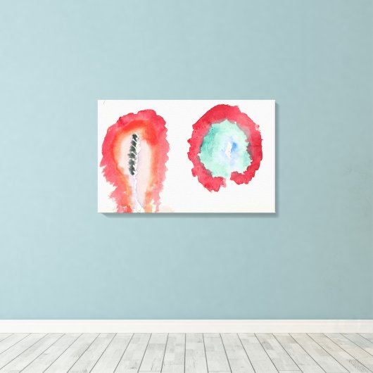 Toile Hilma af Klint - BLÉ ET BOIS DE MER 1922 (Insitu (Plancher de Bois))