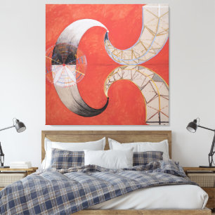 Toile Hilma af Klint - Groupe IX-SUW, Le Cygne, N° 9