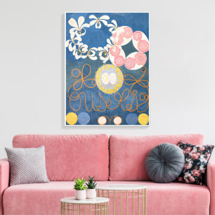 Toile Hilma Af Klint, La Dix Plus Grande N1, Art Abstrai