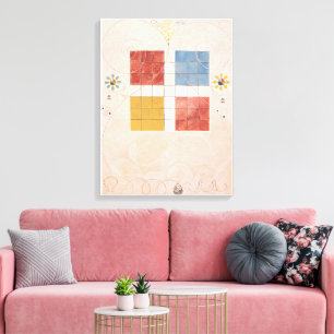 Toile Hilma Af Klint, La Dix Plus Grande No10, Art Abstr