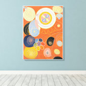 Toile Hilma Af Klint, Le Dix Plus Grand No3, Art Abstrai (Insitu (Plancher de Bois))