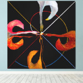 Toile Hilma af Klint - Le Swan No 7 (Insitu (Plancher de Bois))