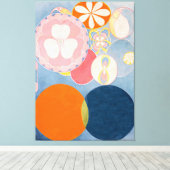 Toile Hilma af Klint - Les dix plus grandes, no 2, Enfan (Insitu (Plancher de Bois))