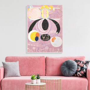 Toile Hilma Af Klint, Les Dix Plus Grands N°6, Art Abstr