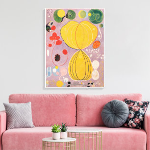 Toile Hilma Af Klint, Les Dix Plus Grands N°7, Art Abstr