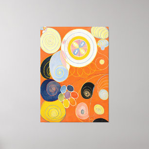 Toile Hilma af Klint - Les dix plus grands, No.3, Jeunes