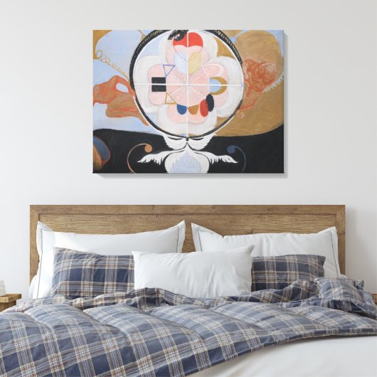 Toile Hilma Af Klint, L'Évolution No.13, Art Abstrait (Insitu(Chambre))
