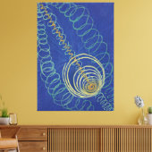 Toile Hilma af Klint - Primordial Chaos, No. 16, The WU (Insitu(Salon))