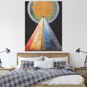 Toile Hilma af Klint - Retable n° 1 Groupe X