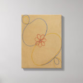 Toile Hilma Af Klint, Seven Point Star No5, Art Abstrait (Recto)