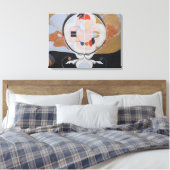Toile Hilma Af Klint, The Evolution No.13, Art Abstrait (Insitu(Chambre))