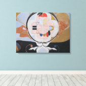 Toile Hilma Af Klint, The Evolution No.13, Art Abstrait (Insitu (Plancher de Bois))