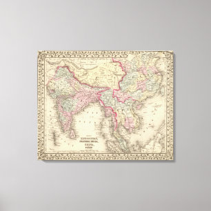 Toile Hindoostan, Inde, Chine, Tibet 2