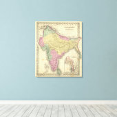 Toile Hindostan Ou Inde Britannique 2 (Insitu (Plancher de Bois))